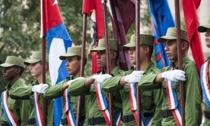 Cuba tổ chức quốc tang hai ngày 5-6/1 để tưởng niệm 32 quân nhân Cuba hy sinh tại Venezuela. Ảnh: Intellinews.