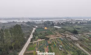 Cận cảnh khu vực làm 3 'siêu đô thị' tái định cư cho Trục đại lộ cảnh quan sông Hồng