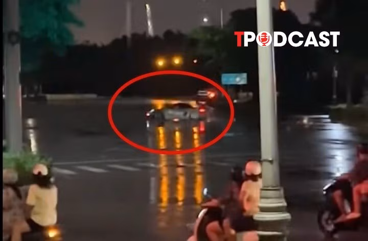 NÓNG 5/6: Xác định được người lái ô tô Porsche gây náo loạn khu đô thị Sala