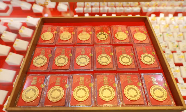 Giá vàng tiếp tục tăng