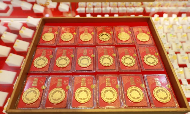 Giá vàng tiếp tục tăng