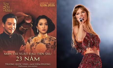  Taylor Swift công bố ca khúc mới cho 'Toy story 5', Trương Quốc Vinh và Mai Diễm Phương trong 'Yên Chi Khâu' trở lại