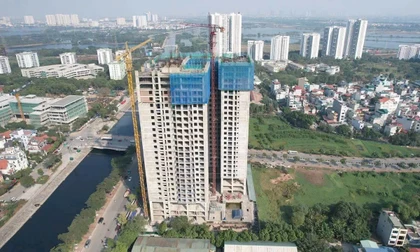 Bất ngờ giá chung cư vùng ven Hà Nội tăng mạnh, vượt nội đô