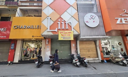 Cảnh nhà mặt phố cho thuê tại 'đất vàng' Hà Nội ế khách dịp cuối năm