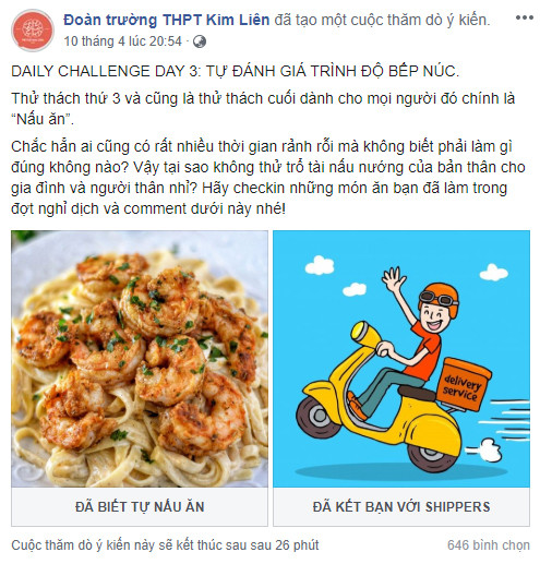 Giải mã fanpage trường “dễ thương nhất vịnh Bắc Bộ” mang tên Đoàn trường THPT Kim Liên ảnh 8