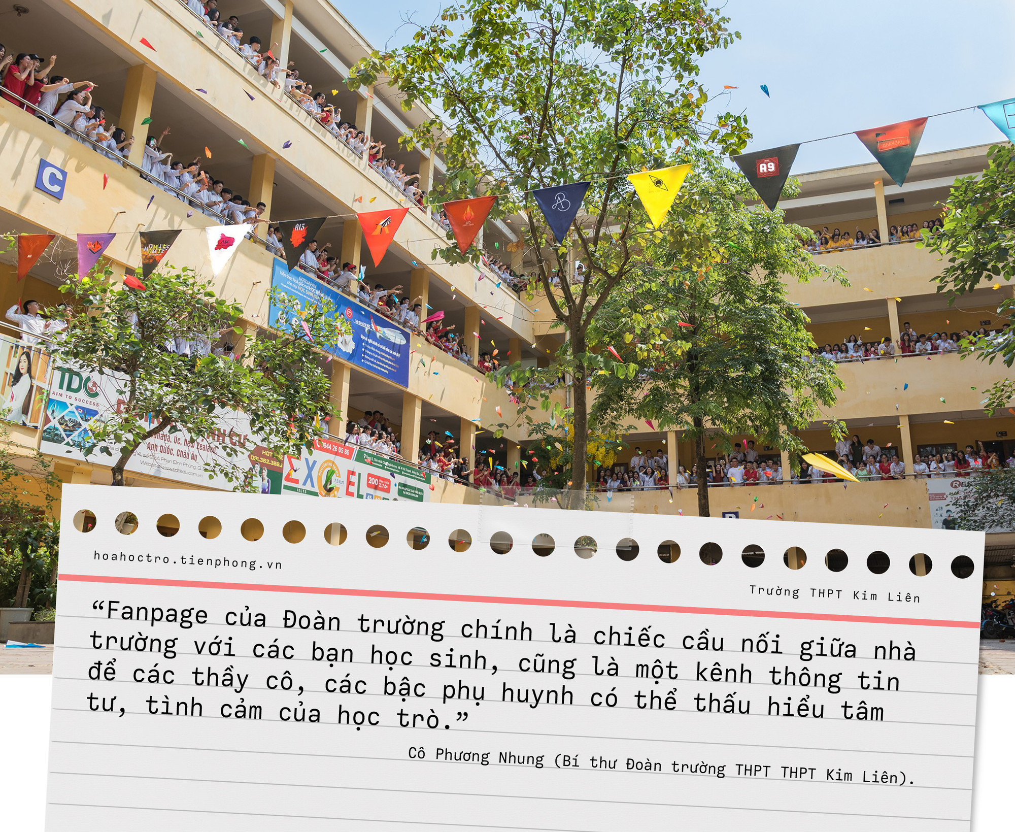 Giải mã fanpage trường “dễ thương nhất vịnh Bắc Bộ” mang tên Đoàn trường THPT Kim Liên ảnh 4