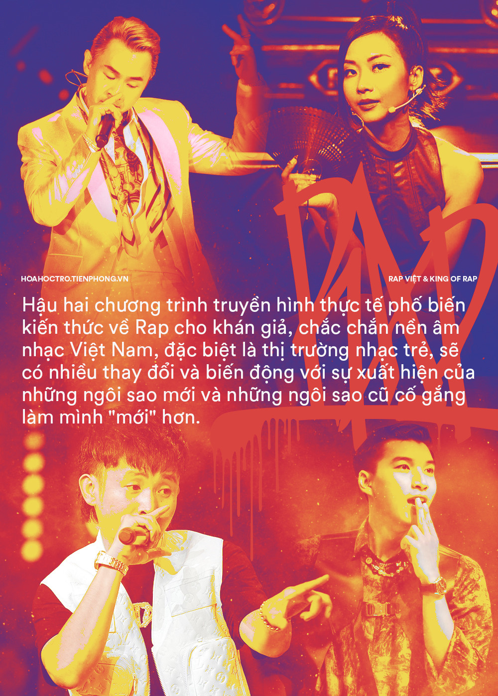 Nhạc Rap Việt Nam hậu “Rap Việt” và “King of Rap“: Cánh cửa cơ hội rộng mở cho nghệ sĩ trẻ ảnh 6