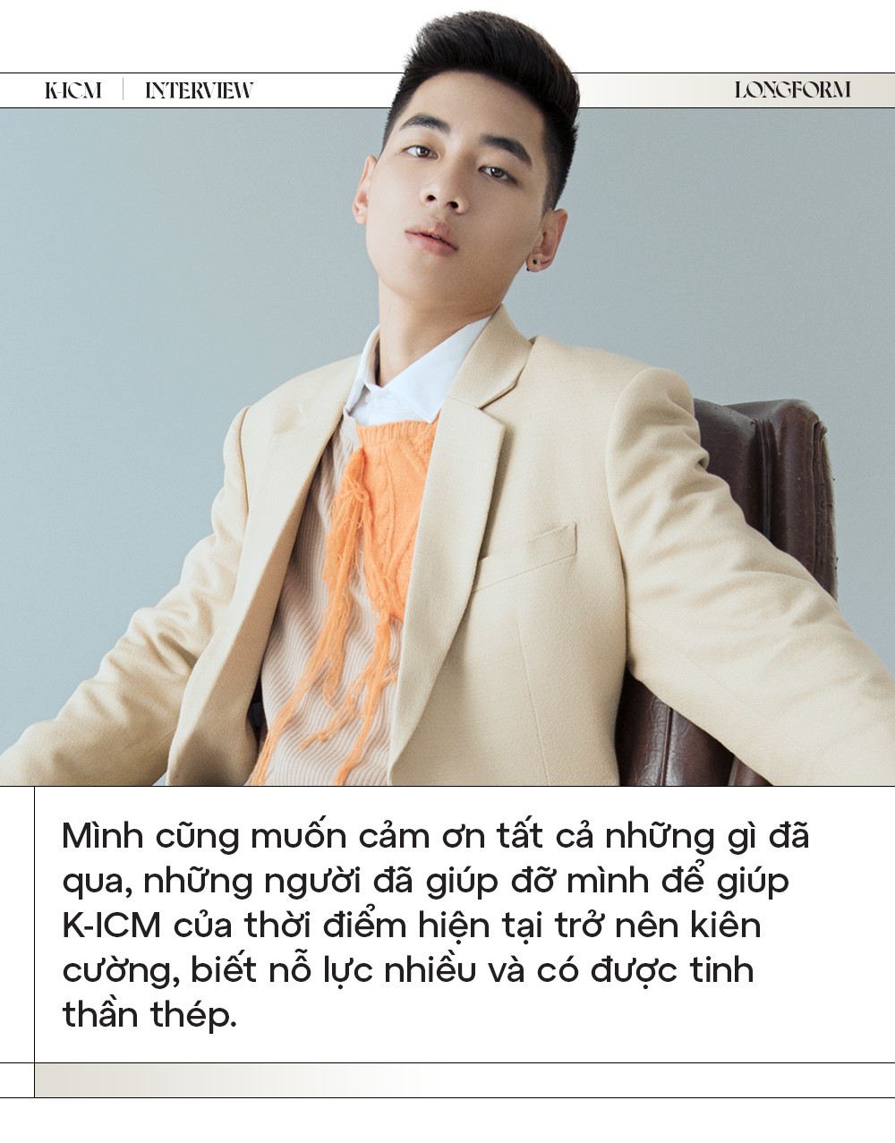 K-ICM: “Muốn gửi lời xin lỗi chính bản thân mình vì đã chịu tổn thương quá nhiều“ ảnh 14