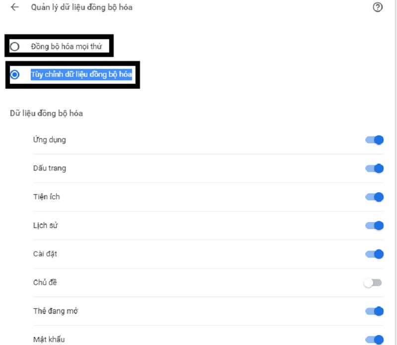 Hướng dẫn bật tính năng đồng bộ hóa trên Google Chrome ảnh 5