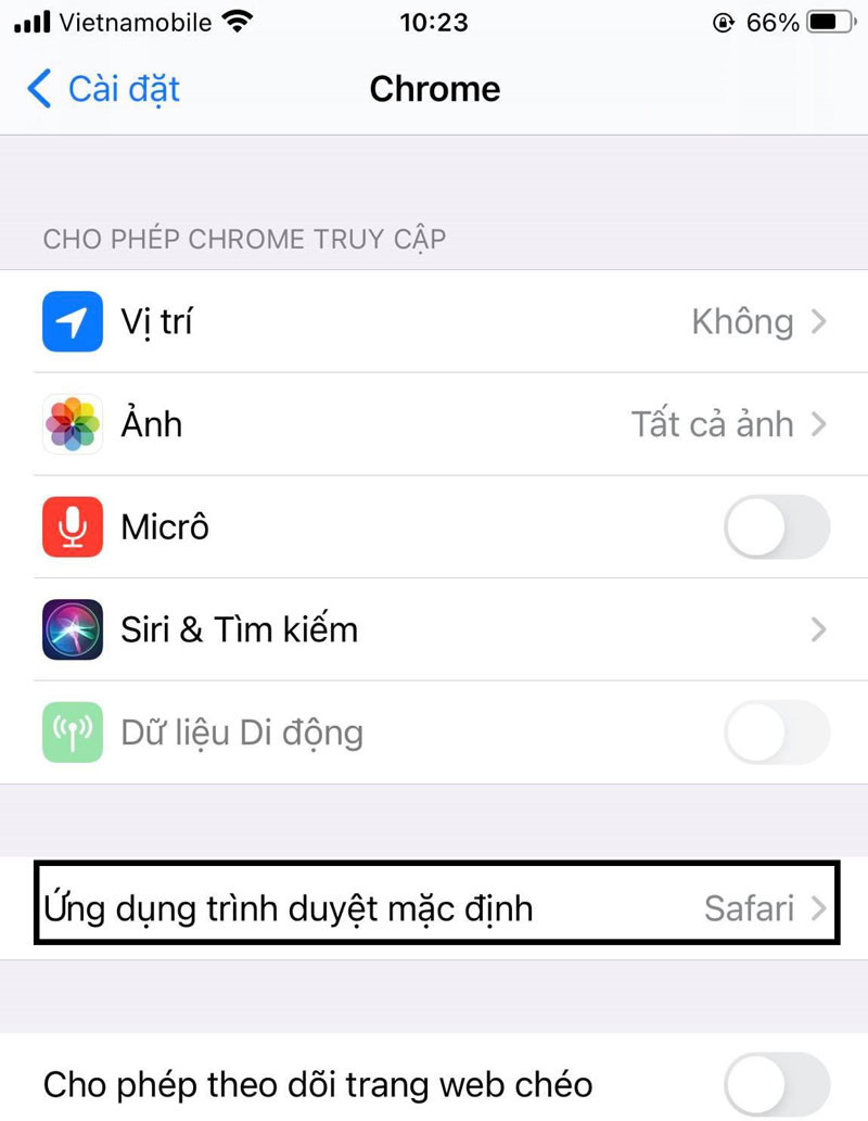 Hướng dẫn thay đổi trình duyệt mặc định trên iPhone ảnh 3