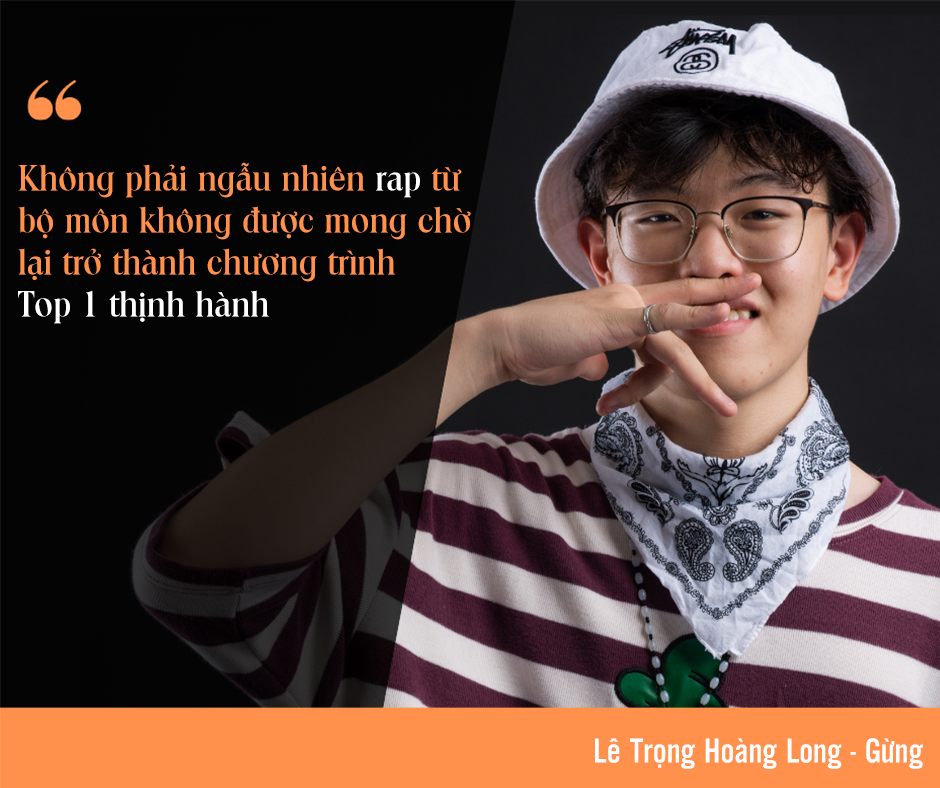 Rapper nhỏ tuổi nhất Rap Việt: 'Không phải ngẫu nhiên rap lại lọt Top 1 thịnh hành' ảnh 2 Rapper nhỏ tuổi nhất Rap Việt: 'Không phải ngẫu nhiên rap lại lọt Top 1 thịnh hành' ảnh 2