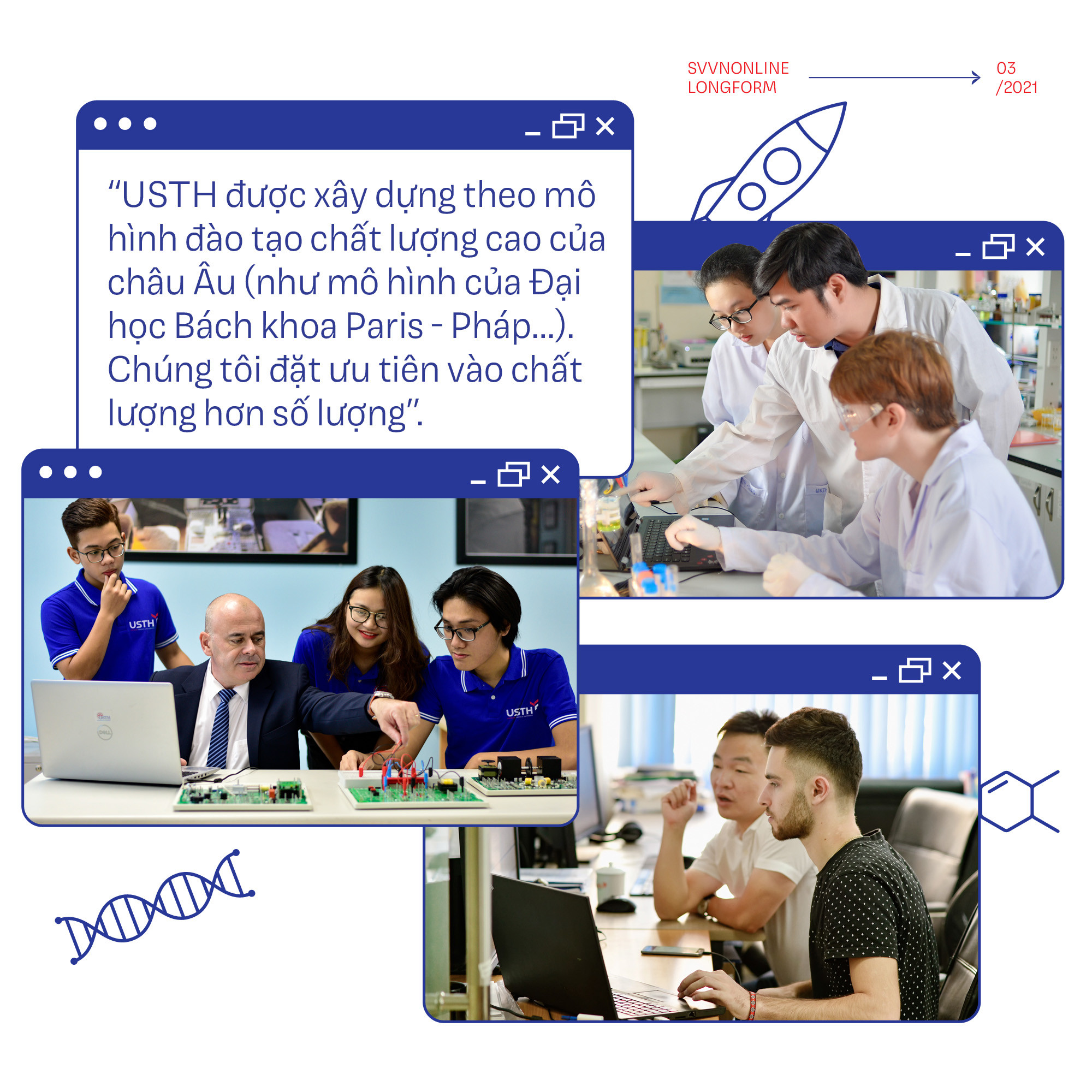 Đại học công lập quốc tế trực thuộc Viện hàn lâm dành cho học sinh yêu khoa học công nghệ ảnh 5