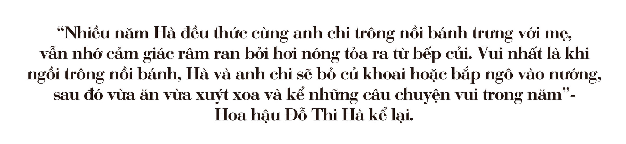 Hoa hậu Đỗ Thị Hà chia sẻ về mùa Tết đáng nhớ và bật mí điều ước trong năm mới ảnh 1