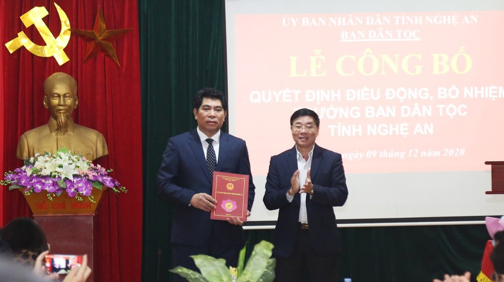 Nghệ An có tân Trưởng Ban Dân tộc ảnh 1