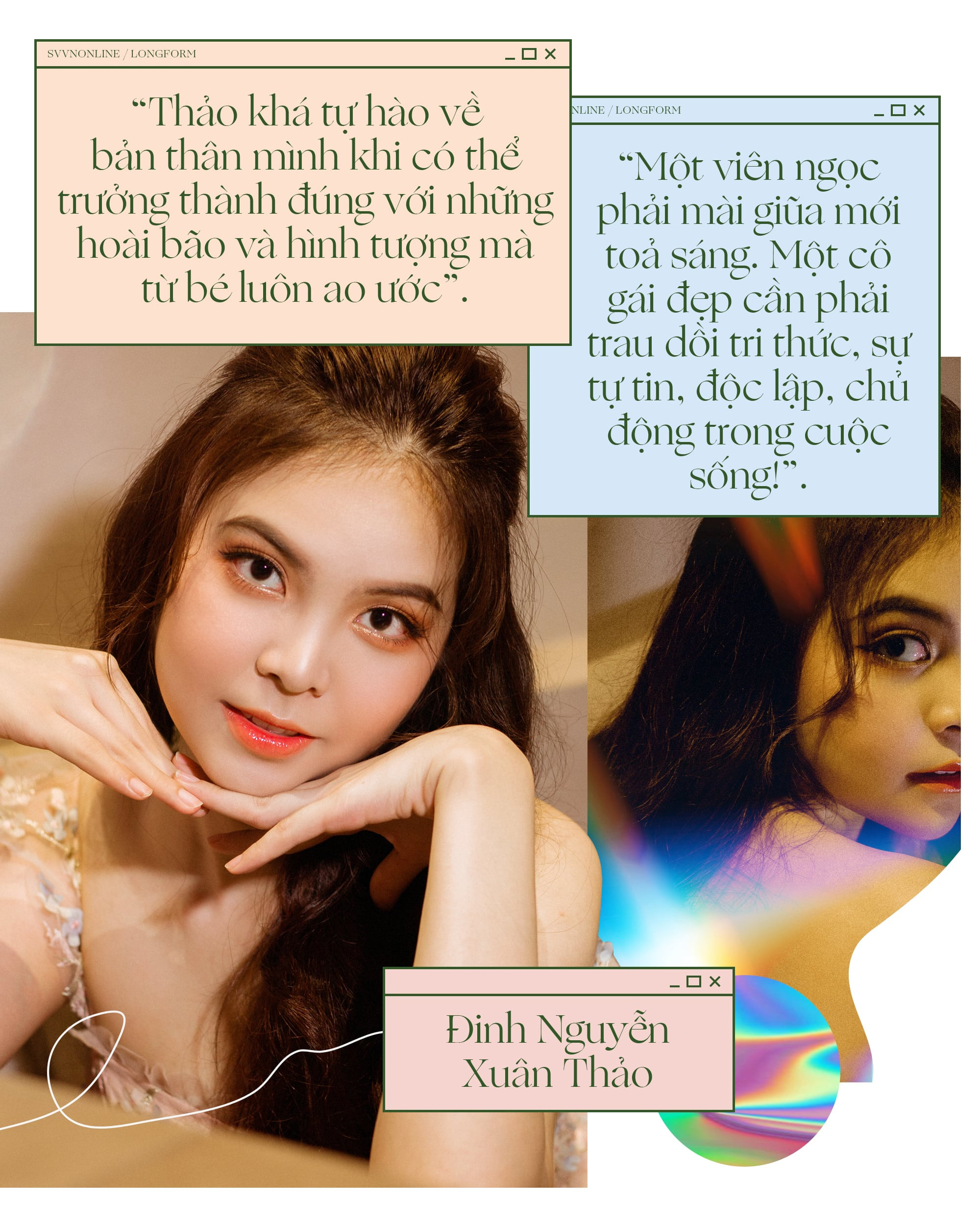 Hoa khôi Xuân Thảo: Cứ đi rồi sẽ đến! ảnh 6