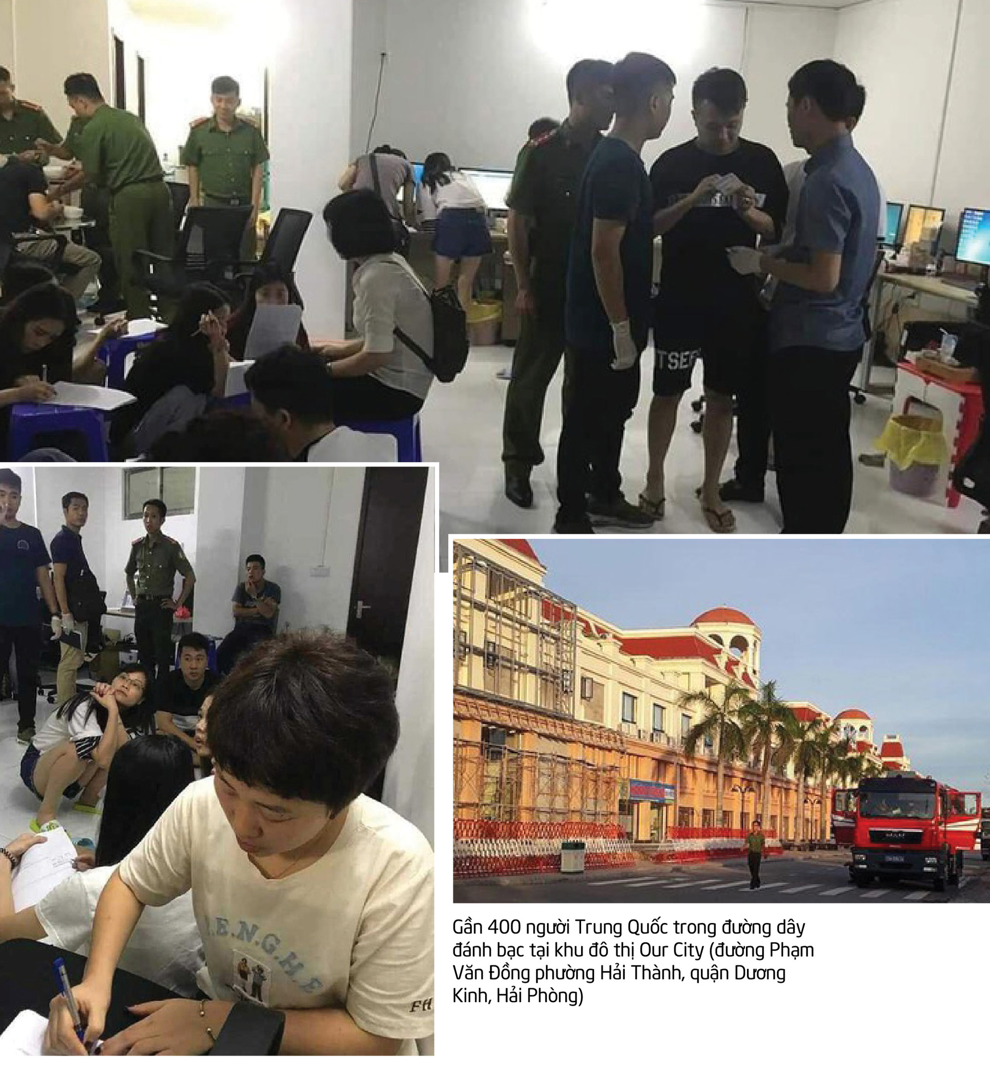 Phá nhiều đường dây tội phạm lớn do người Trung Quốc điều hành ảnh 4