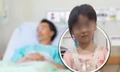 Bé gái 7 tuổi một mình chăm cha trong bệnh viện