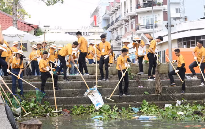 “Làm sạch sông Mê Kông” bằng năng lượng Mặt Trời 