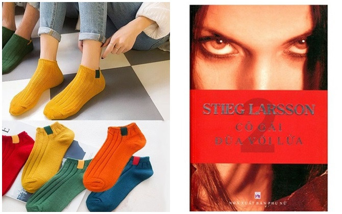 Đổi tất Hàn lấy truyện "cô gái đùa với lửa" của Mikael Blomvist nào!