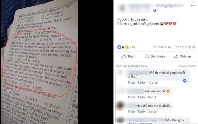 Thầy giáo dạy Hóa của năm: Mang cả "ma quỷ", "mẹ mắng vì chơi game" vào đề kiểm tra