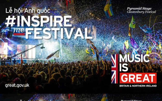 Đón dự lễ hội Anh quốc tại Việt Nam