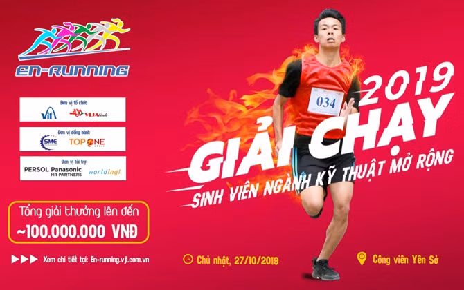 Giải chạy EN-RUNNING 2019 đã quay trở lại