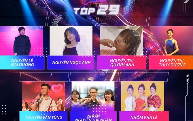 29 tiết mục xuất sắc lọt vào vòng Bán kết VOV’s Kpop Contest