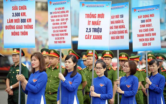 Khởi động chiến dịch tình nguyện Hè năm 2019