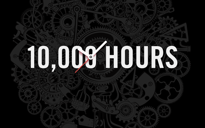 Hãy quên đi nguyên tắc 10.000 giờ đồng hồ