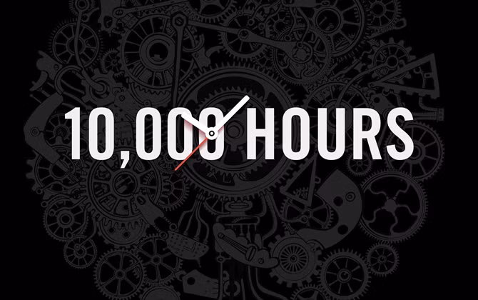 Hãy quên đi nguyên tắc 10.000 giờ đồng hồ