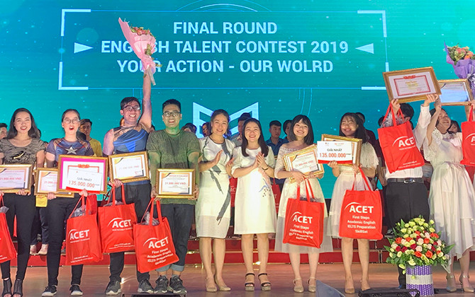 Chung kết cuộc thi tiếng anh dành cho học sinh, sinh viên