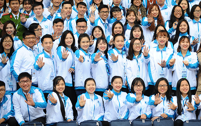 Bí thư thứ nhất Trung ương Đoàn Lê Quốc Phong đối thoại trực tuyến với thanh thiếu nhi