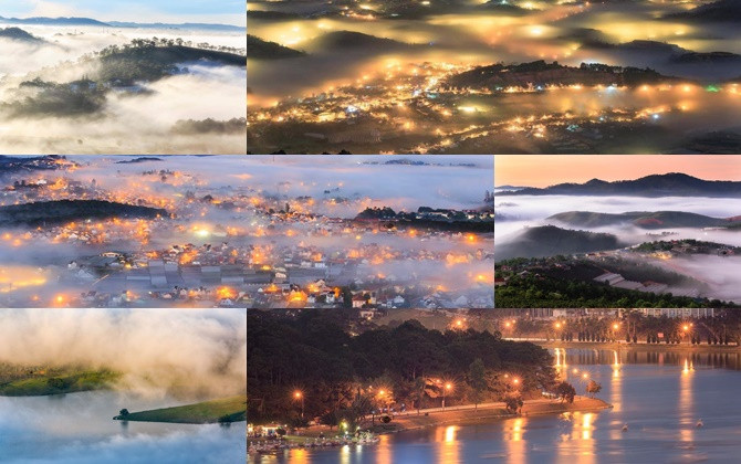 Có một Đà Lạt mùa sương mây đẹp mơ màng qua ống kính của nhiếp ảnh gia 9X