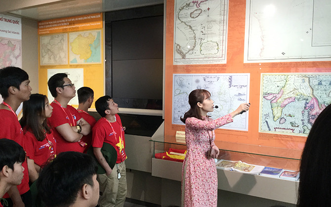 Hành trình “Tôi yêu Tổ quốc tôi” gắn với tình yêu biển đảo