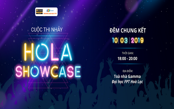 “Hải 2D, Small River và Mai Tinh Vi” cùng ngồi "ghế nóng" cuộc thi nhảy Hola Showcase của ĐH FPT
