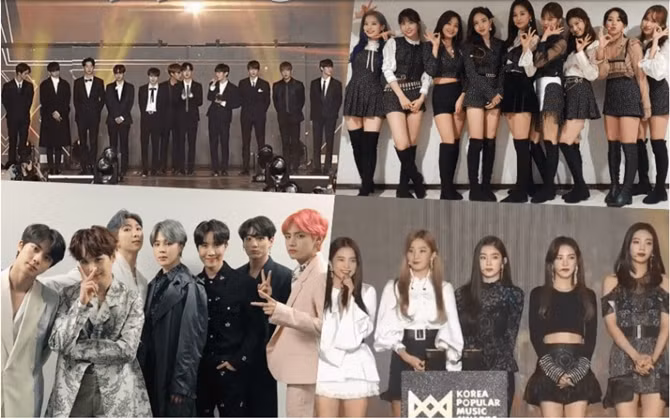 Dù vắng mặt, BTS và TWICE vẫn thắng Daesang tại "2018 Korea Popular Music Awards"