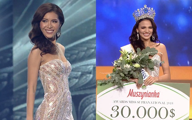 Minh Tú chỉ lọt Top 10 Miss Supranational 2018, người đẹp Puerto Rico đăng quang ngôi vị cao nhất