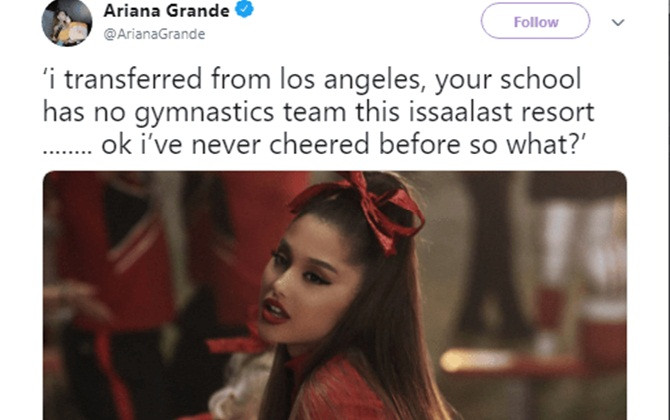 Ariana Grande tiếp tục "thả thính" cho MV sắp ra mắt “Thank U, Next”