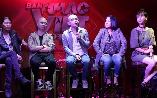 Nguyễn Hải Phong không ngại đóng vai ác trên ghế nóng "Ban nhạc Việt" mùa 2