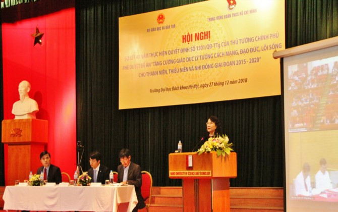 Chuyển biến tích cực trong giáo dục lý tưởng cách mạng, đạo đức, lối sống cho học sinh, sinh viên