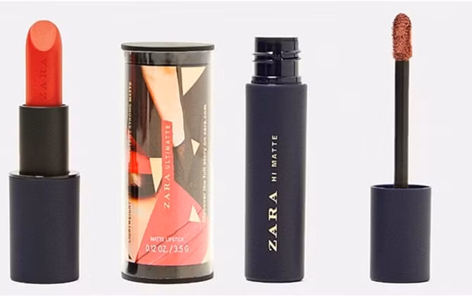 Zara bất ngờ tung dòng son môi đầu tiên của mình, đúng vào dịp lễ hội cuối năm