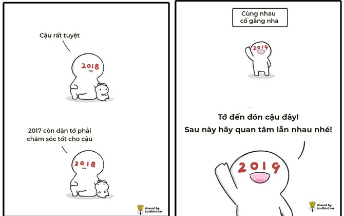 Bình tĩnh nào, “người bạn” 2019 cũng sẽ yêu thương bạn thôi!