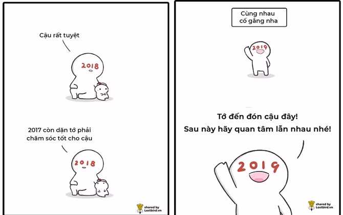 Bình tĩnh nào, “người bạn” 2019 cũng sẽ yêu thương bạn thôi!
