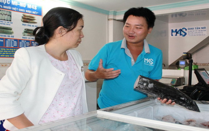 Tạo thương hiệu cho cá biển sạch
