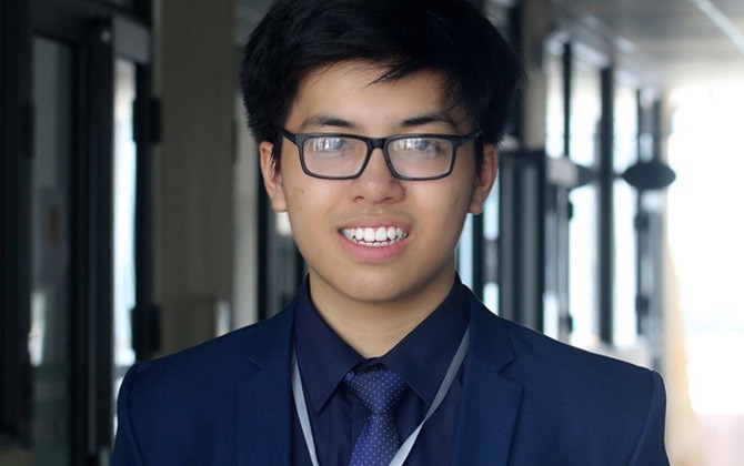 Nam sinh giành học bổng 6,6 tỷ đồng du học Mỹ