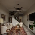 Phong cách Đông Dương trong căn hộ 265m2 