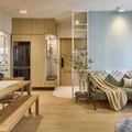 Căn hộ 49m2 đầy đủ tiện nghi của cặp vợ chồng trẻ