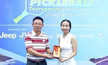 'Giải JEEP Pickleball Tournament by Tiền Phong Newspaper' lan tỏa tinh thần thể thao và nhân ái