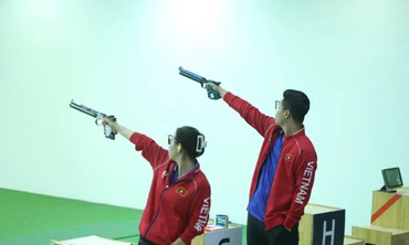 Tay súng Quang Huy 'hài lòng' với tấm HCB SEA Games