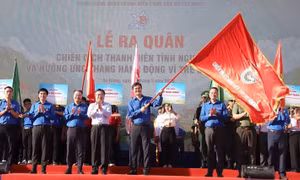 Thanh niên tình nguyện Hè hướng mạnh về biên giới, chuyển đổi số